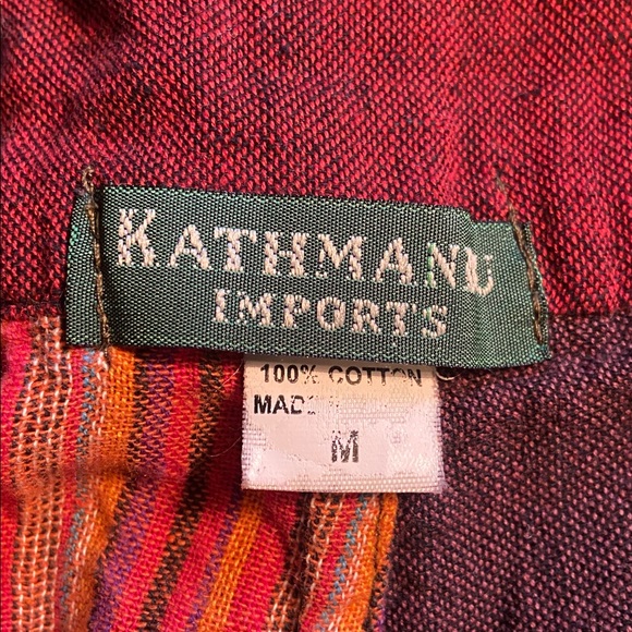 Boho Colorful Patchwork Overalls - Picture 2 of 9